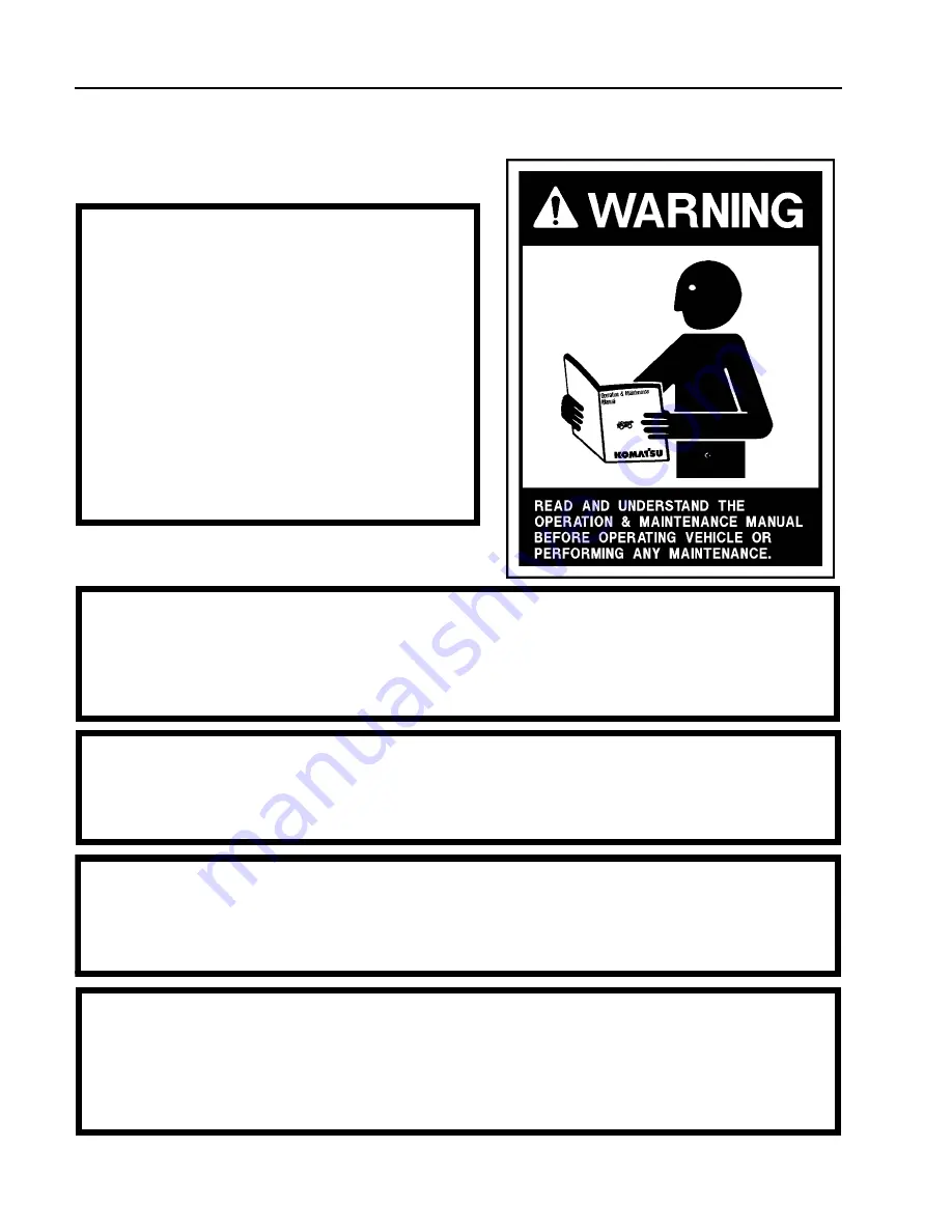 Komatsu 960E-1 - Shop Manual Download Page 20