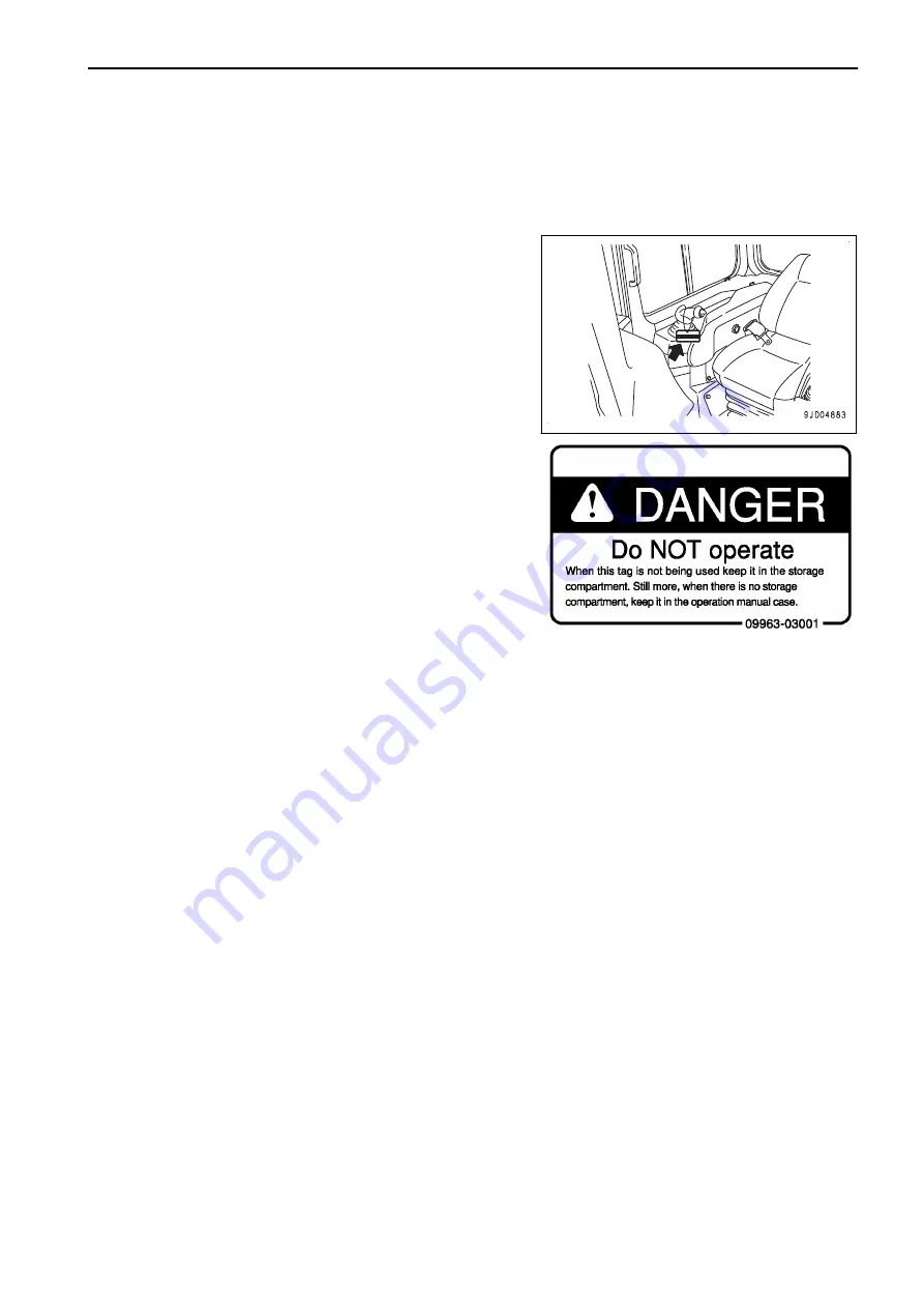 Komatsu D61EX-24 Operation & Maintenance Manual Download Page 40