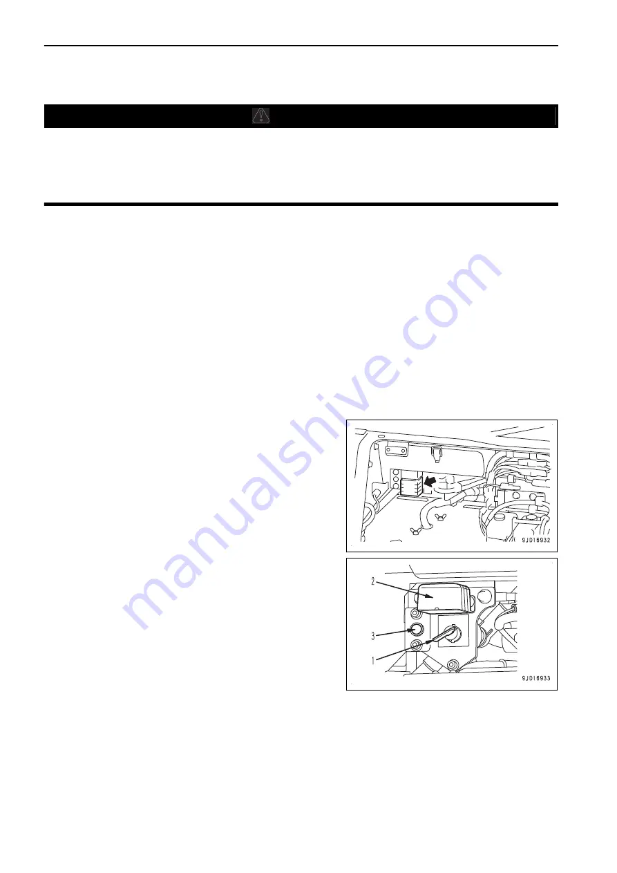 Komatsu D61EX-24 Operation & Maintenance Manual Download Page 165