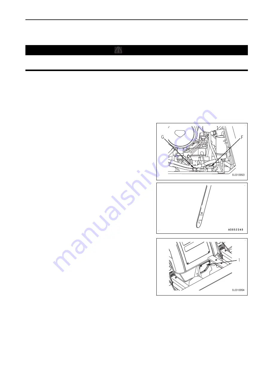 Komatsu D61EX-24 Operation & Maintenance Manual Download Page 208