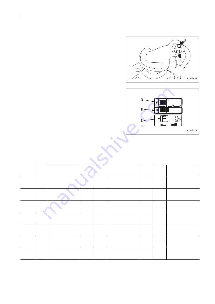 Komatsu D61EX-24 Operation & Maintenance Manual Download Page 256