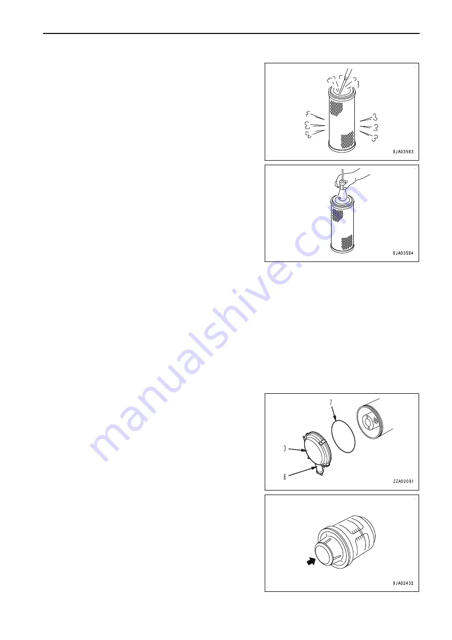 Komatsu D61EX-24 Operation & Maintenance Manual Download Page 330