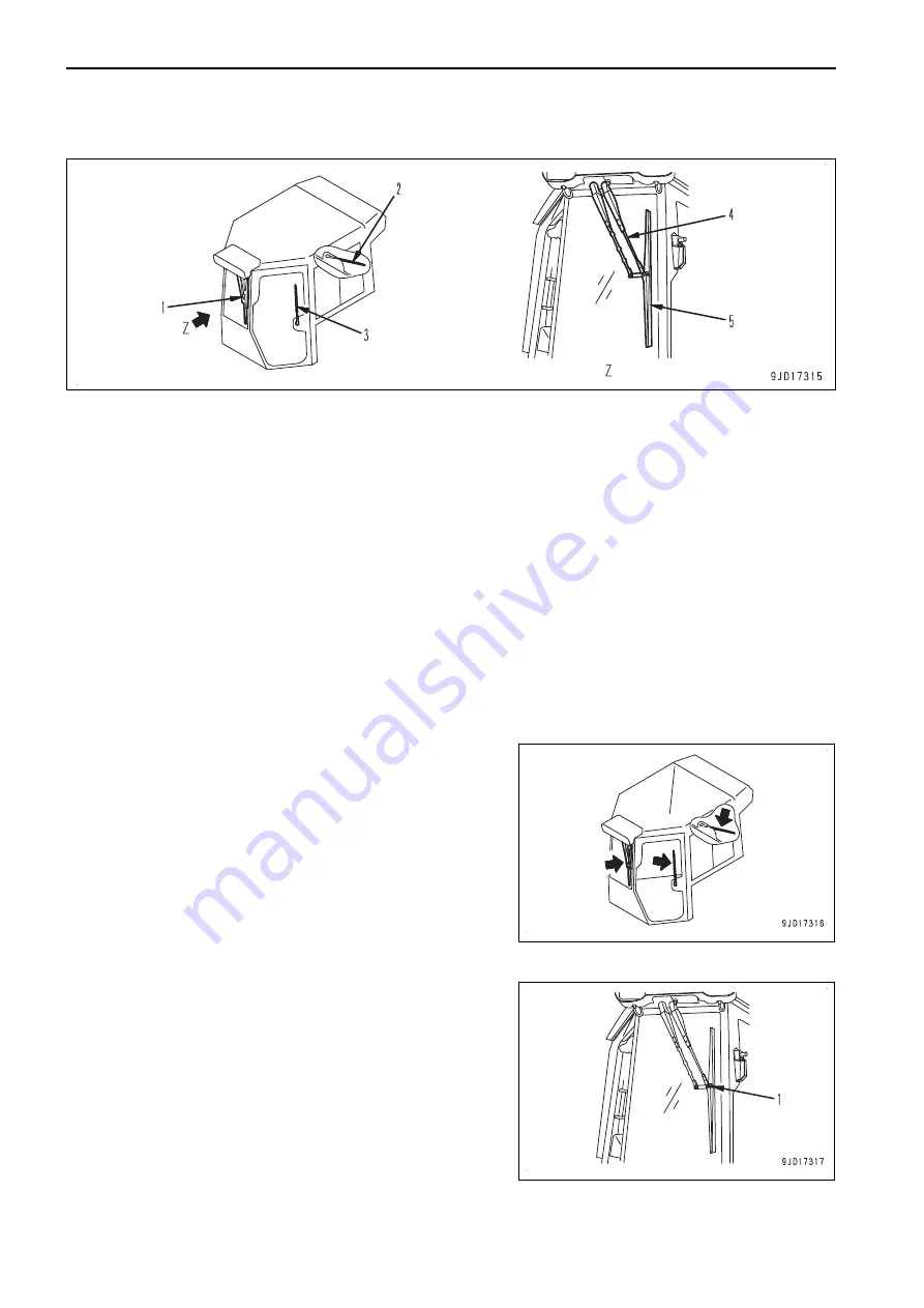 Komatsu D61EX-24 Operation & Maintenance Manual Download Page 349