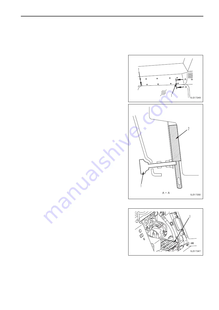 Komatsu D61EX-24 Operation & Maintenance Manual Download Page 368