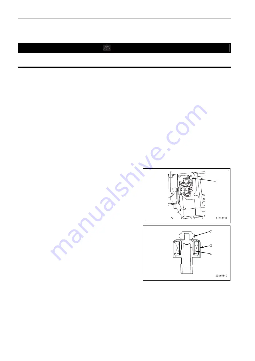 Komatsu D61EX-24 Operation & Maintenance Manual Download Page 375