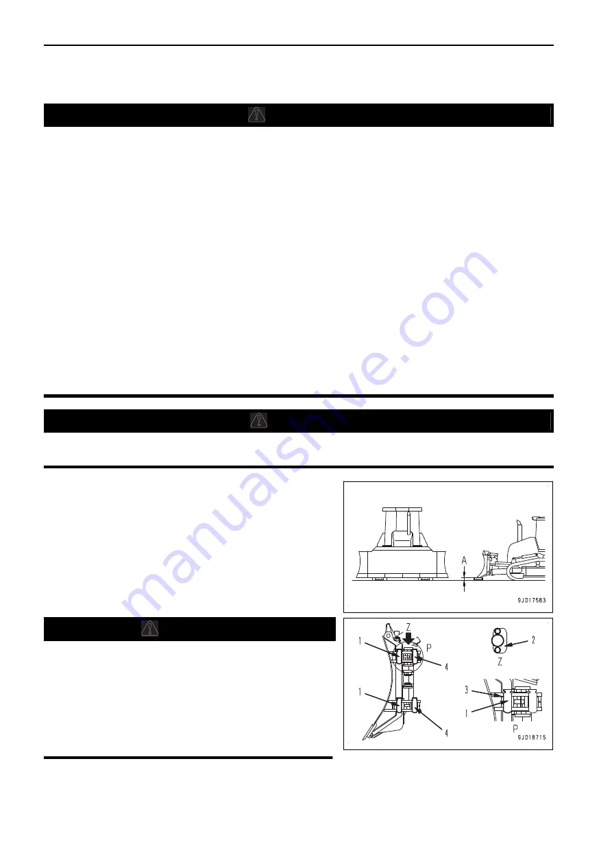 Komatsu D61EX-24 Operation & Maintenance Manual Download Page 413