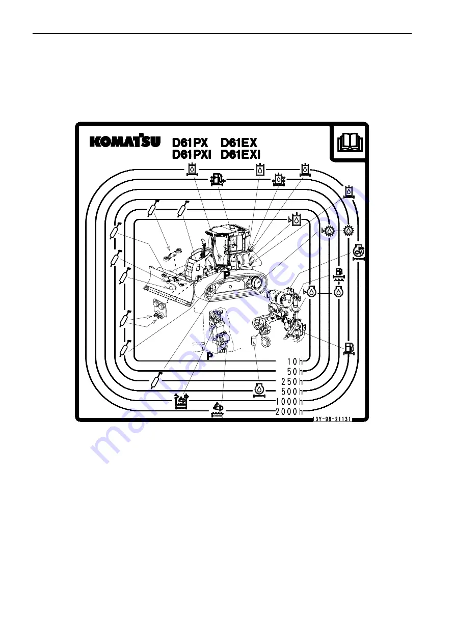 Komatsu D61EX-24 Operation & Maintenance Manual Download Page 423