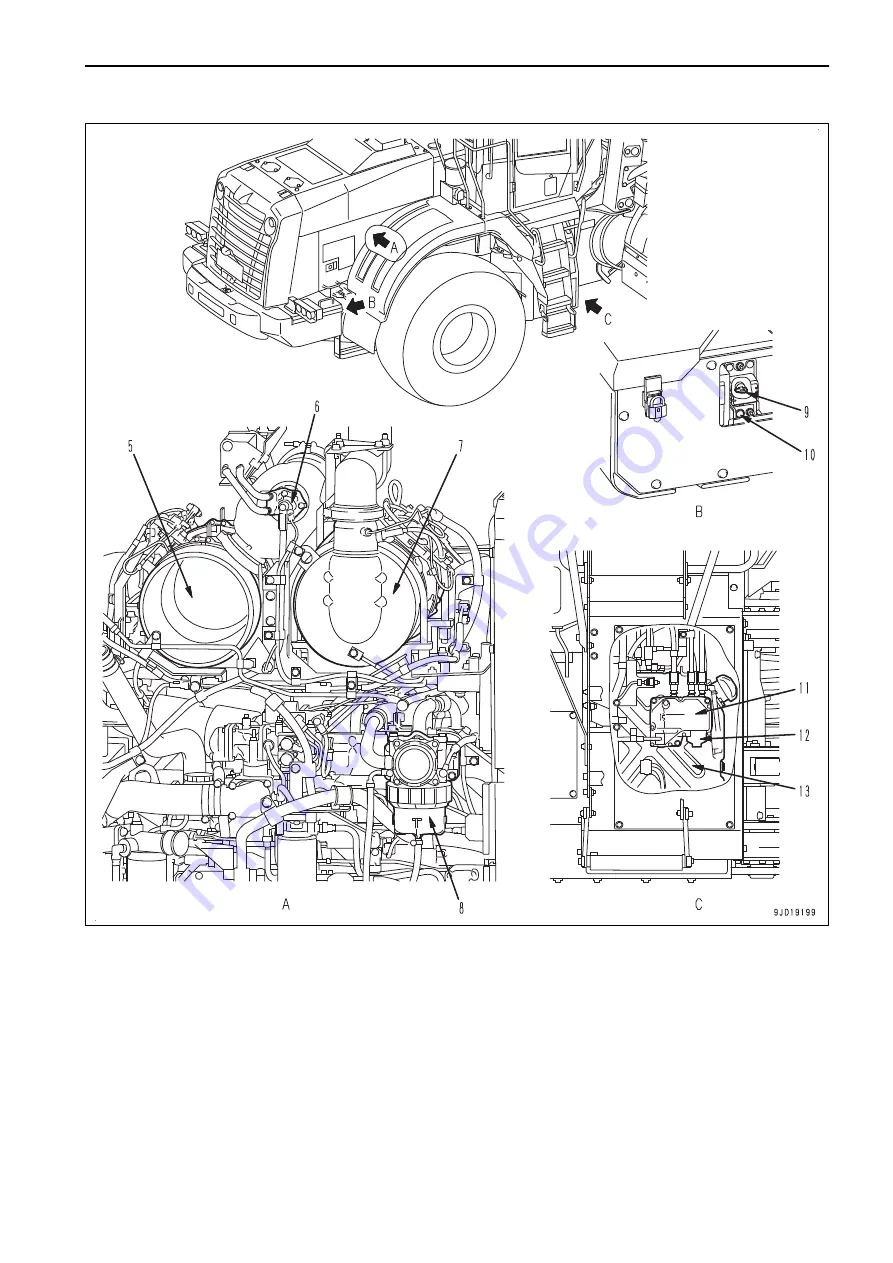 Komatsu WA380-8 Скачать руководство пользователя страница 73