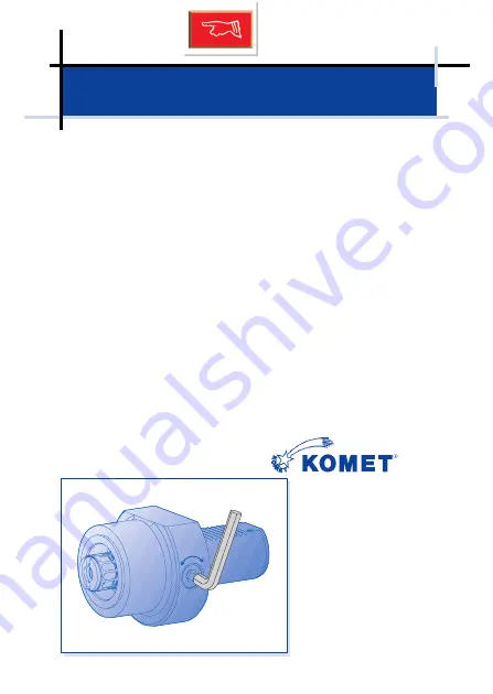 Komet HSK Series Operating Instructions Download Page 1