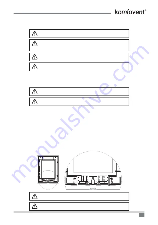 Komfovent C6.1 Installation And Operation Manual Download Page 21