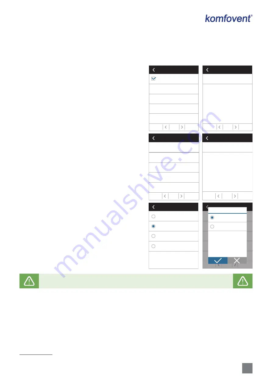 Komfovent DOMEKT C8 automation User Manual Download Page 17