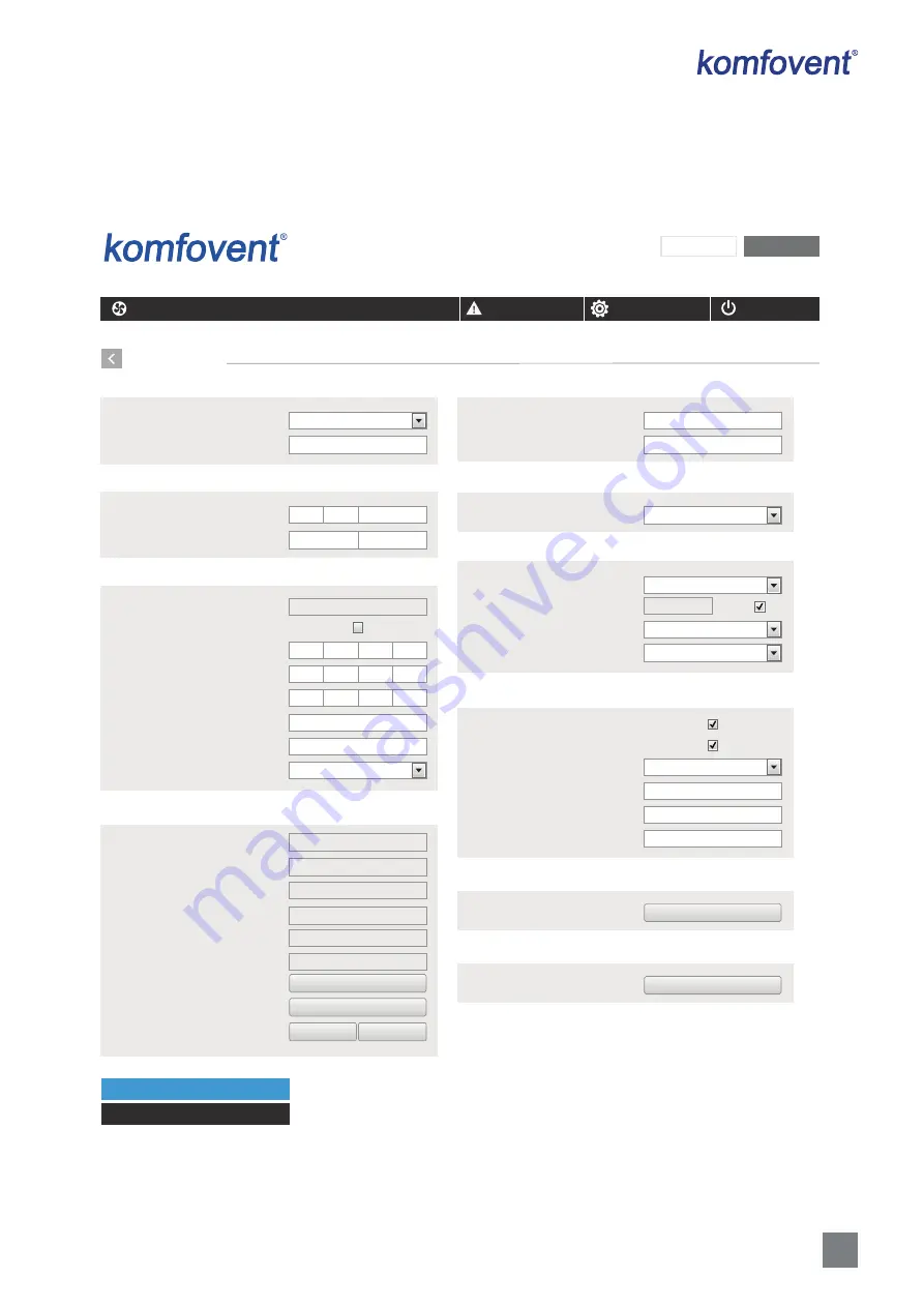 Komfovent DOMEKT C8 automation User Manual Download Page 31