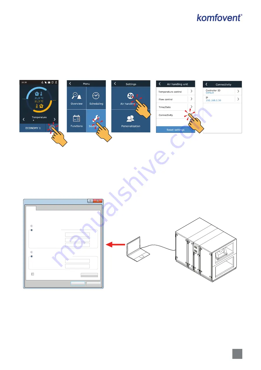 Komfovent Verso Pro 2 Series Installation Manual Download Page 35