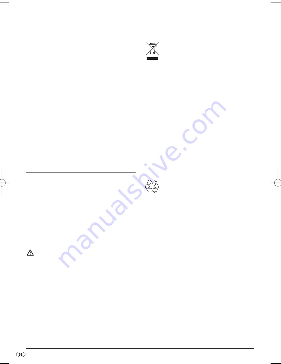 Kompernass KH 2306 Operating Instructions Manual Download Page 40