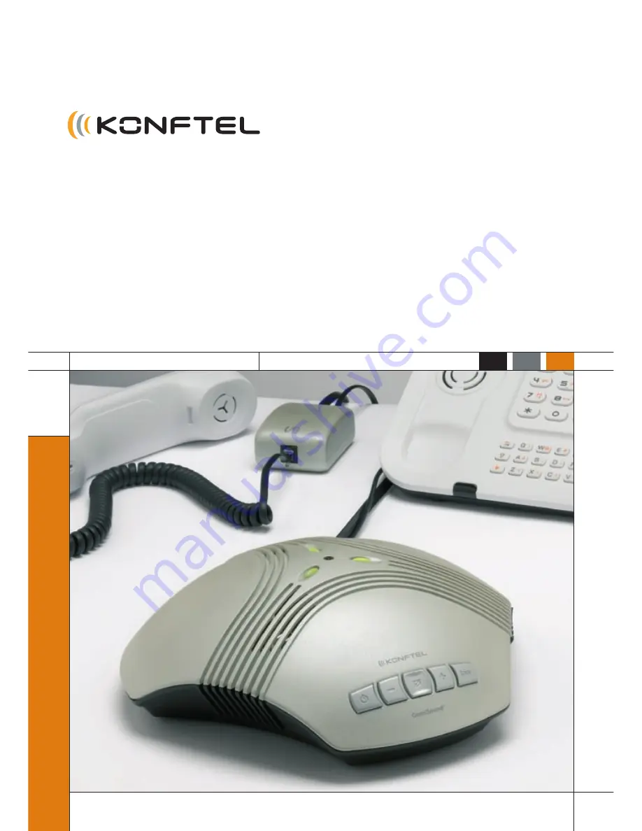 Konftel 50 Quick Manual Download Page 1