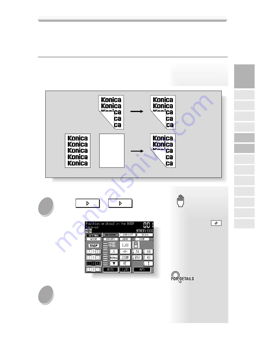 Konica Minolta 7020 Instruction Manual Download Page 61