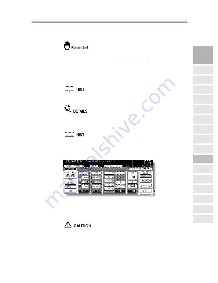 Konica Minolta 7145 Instruction Manual Download Page 87