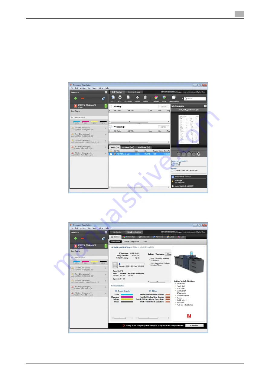 Konica Minolta AccurioPress C2060 Quick Manual Download Page 30