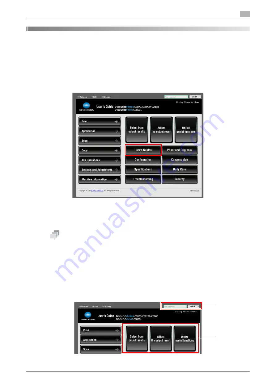 Konica Minolta AccurioPress C2060 Quick Manual Download Page 139