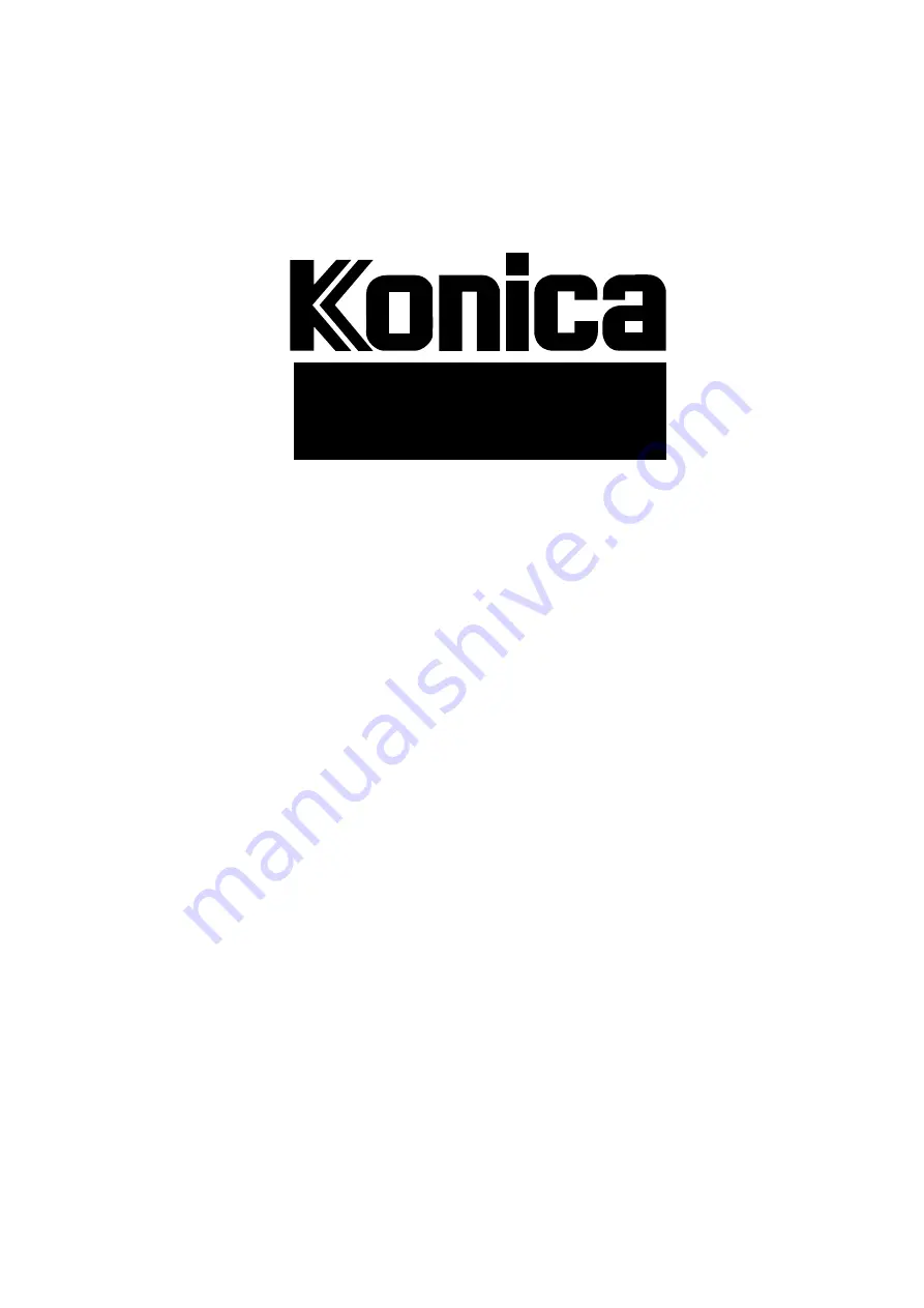 Konica Minolta IP-011 Service Handbook Download Page 30