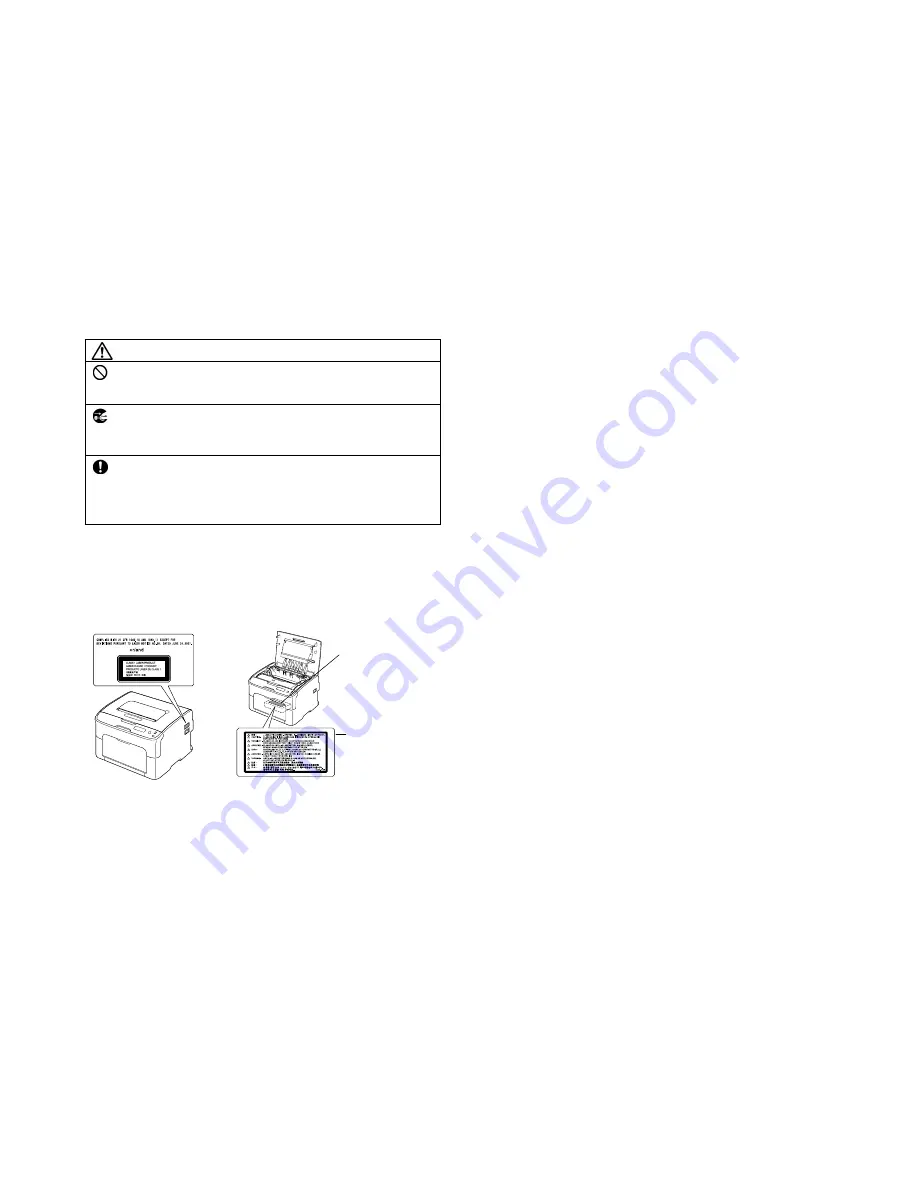 Konica Minolta magicolor 1650EN Safety Information Manual Download Page 23