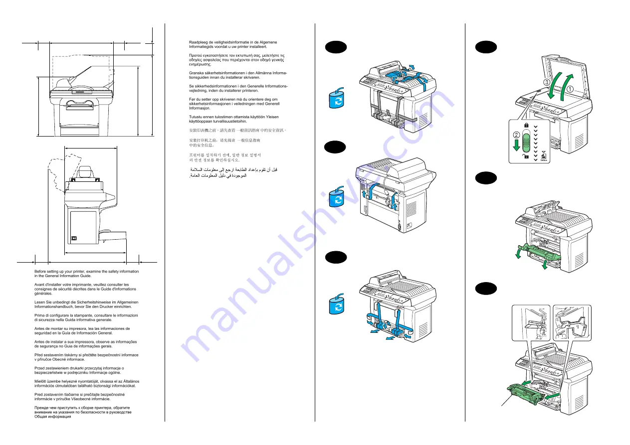 Konica Minolta PagePro 1390 MF Installation Manual Download Page 4