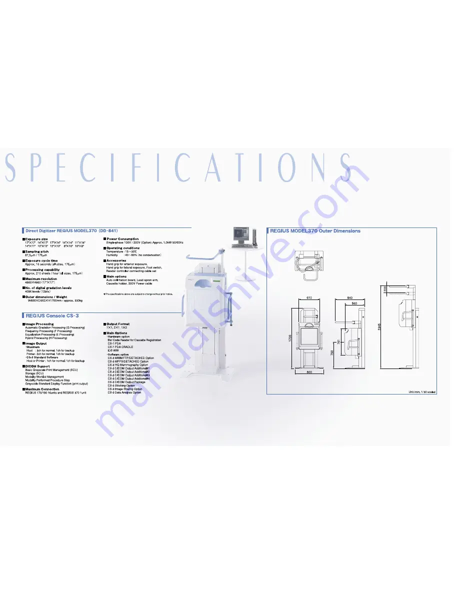 Konica Minolta REGIUS 370 Скачать руководство пользователя страница 6