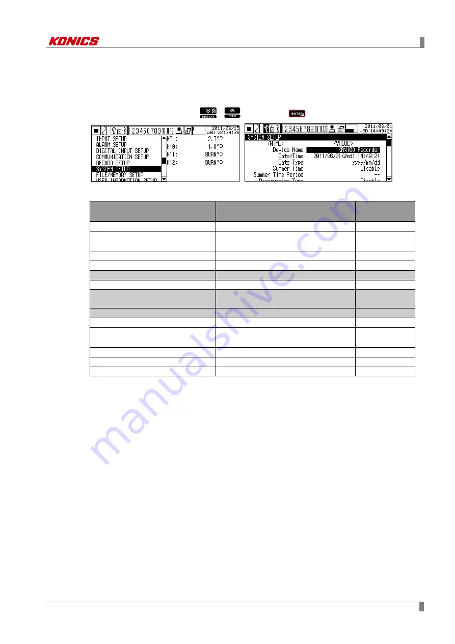 KONICS krn100 User Manual Download Page 113