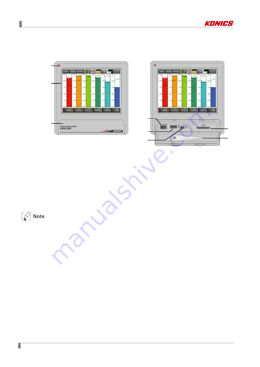 KONICS KRN1000 SERIES User Manual Download Page 14