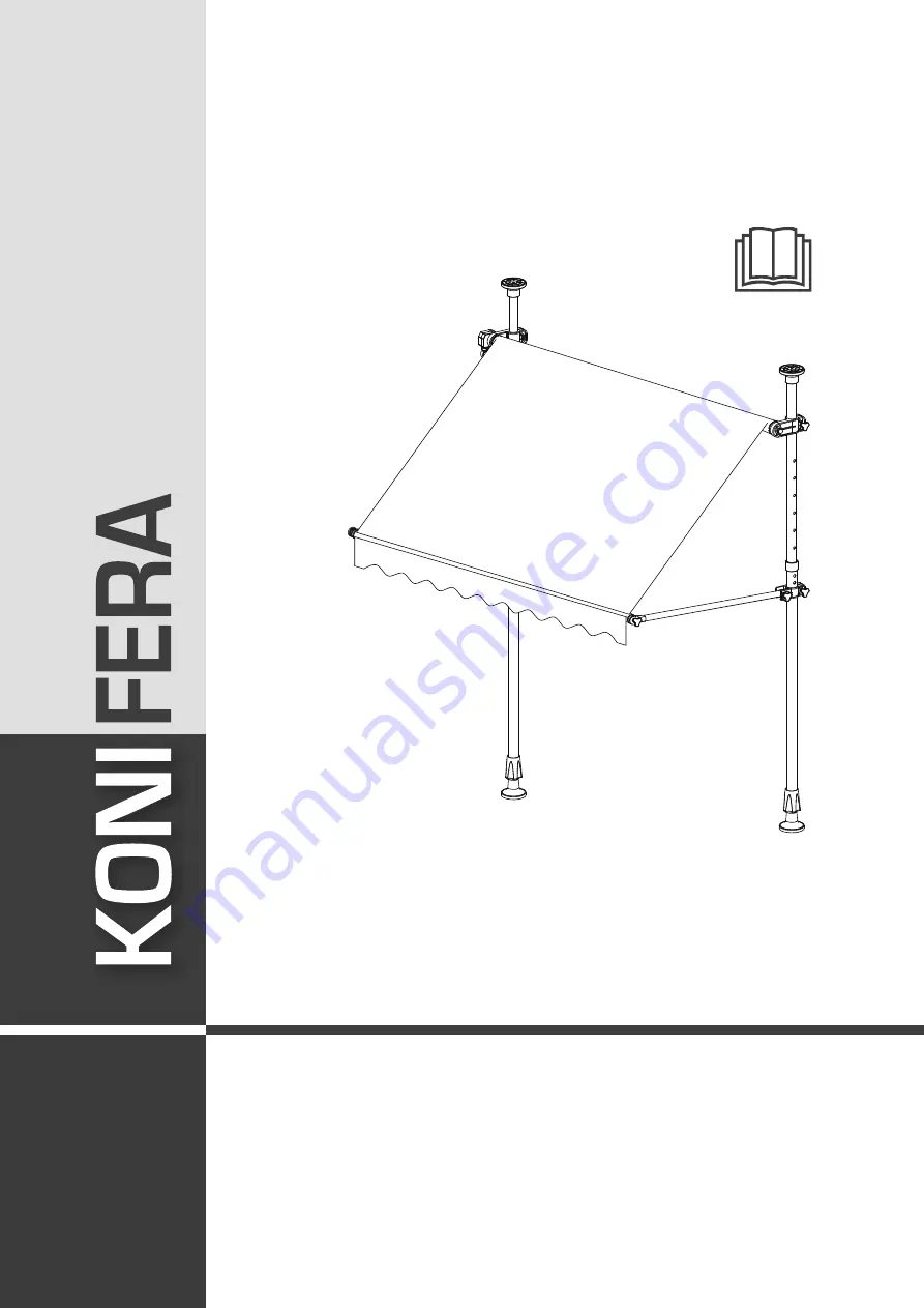 Konifera BW73000SKD 2 x 1,2 m Скачать руководство пользователя страница 1