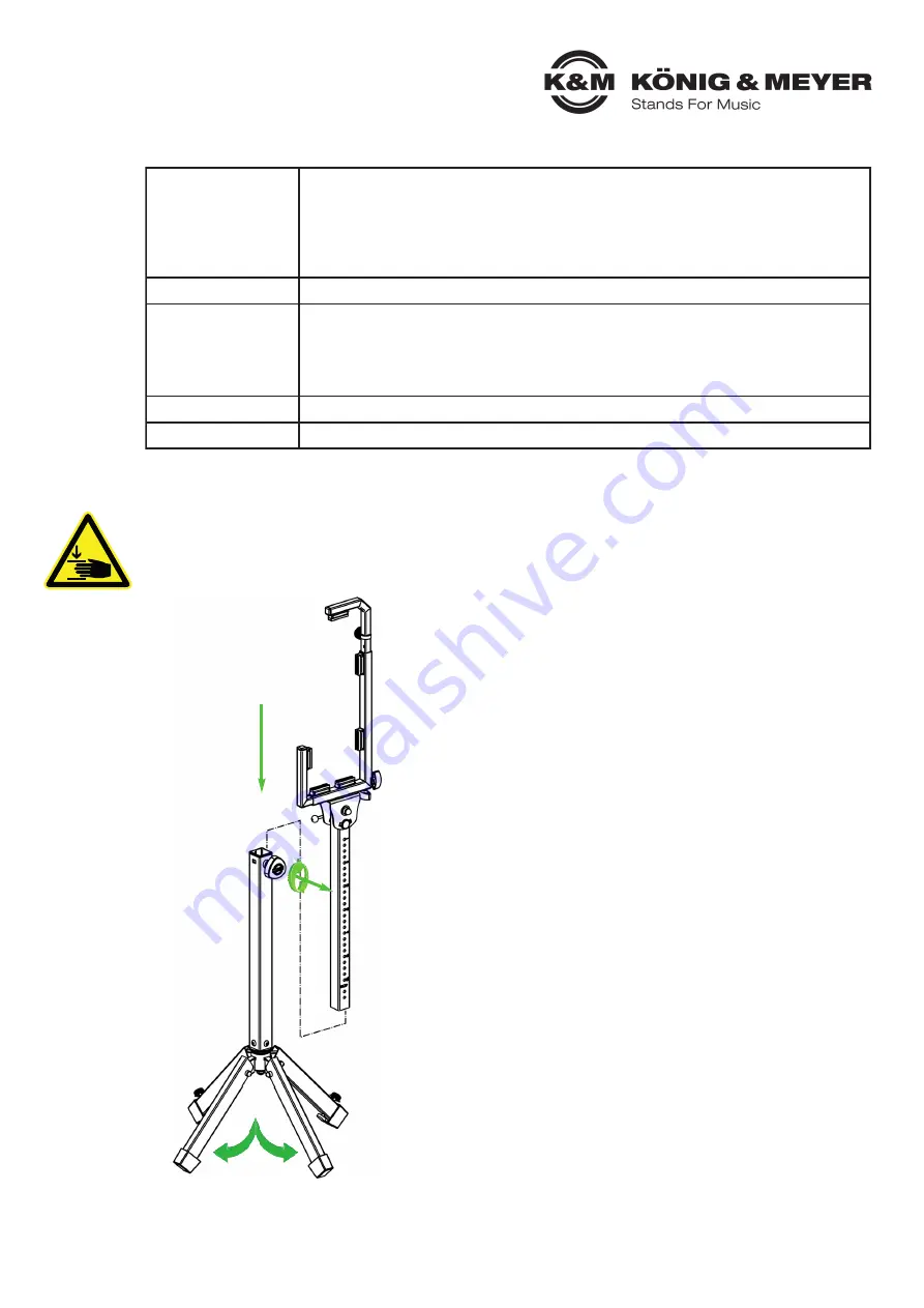 Konig & Meyer 174 Manual Download Page 6