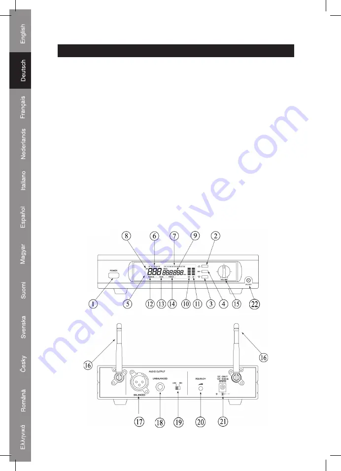 König Electronic KN-MICW330 Скачать руководство пользователя страница 14