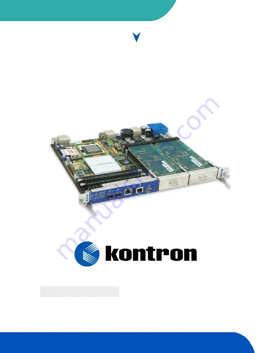 Kontron AdvancedTCA AT8001 Скачать руководство пользователя страница 1