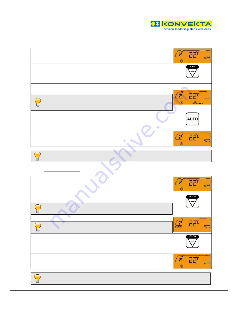 KONVEKTA KL30 Operating Instruction Download Page 9