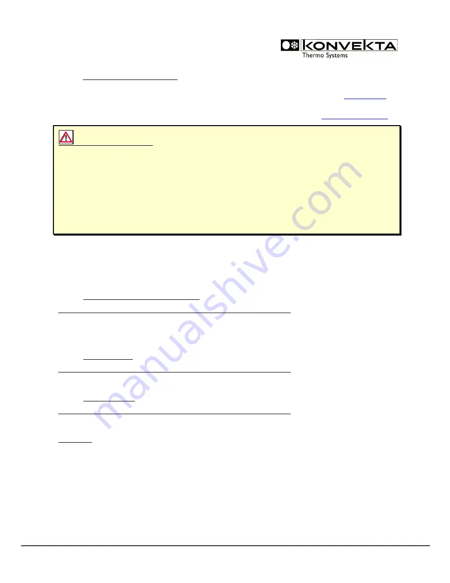 KONVEKTA KL40T Operating Instructions Manual Download Page 10