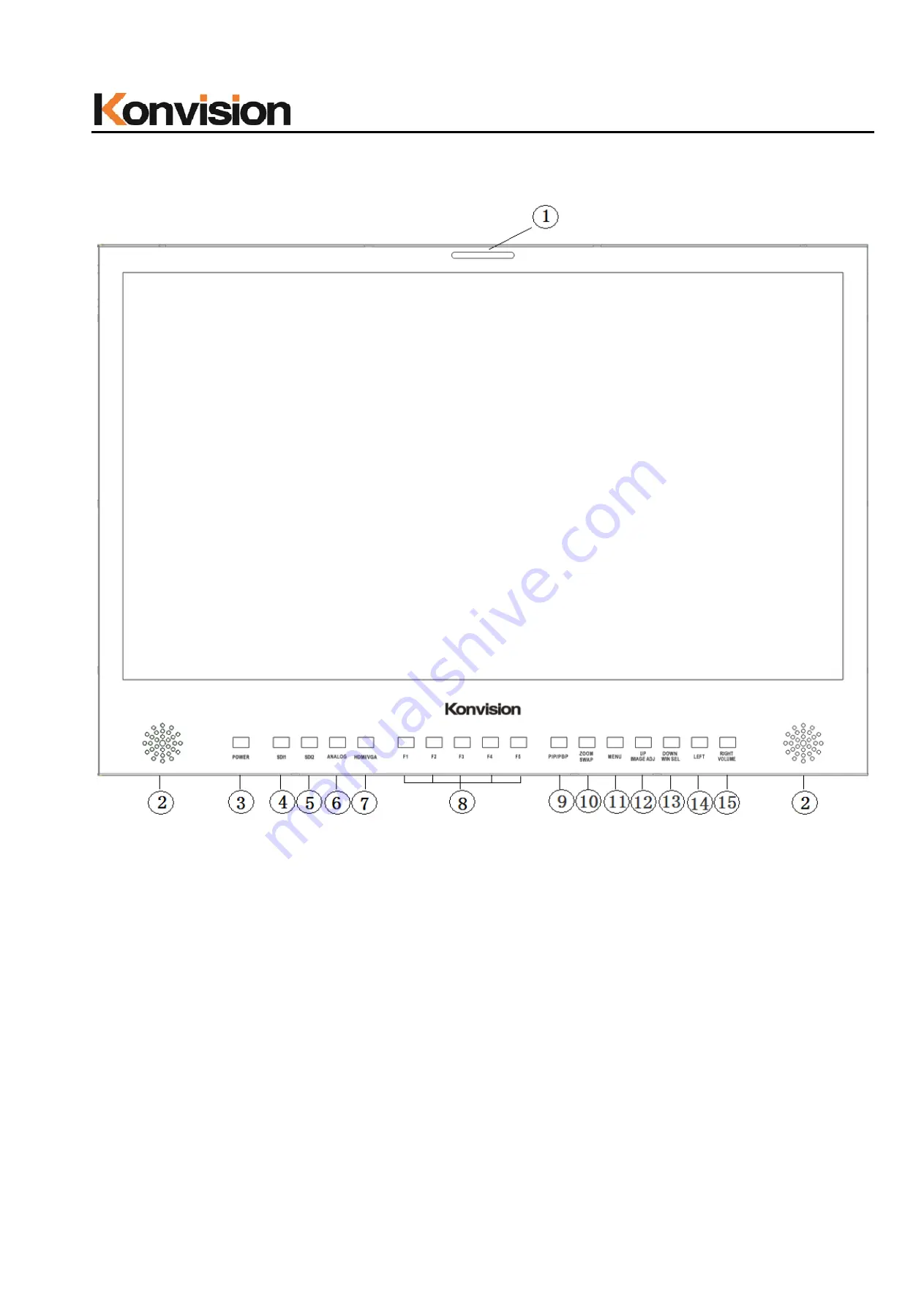 Konvision KFM-5X series Скачать руководство пользователя страница 10