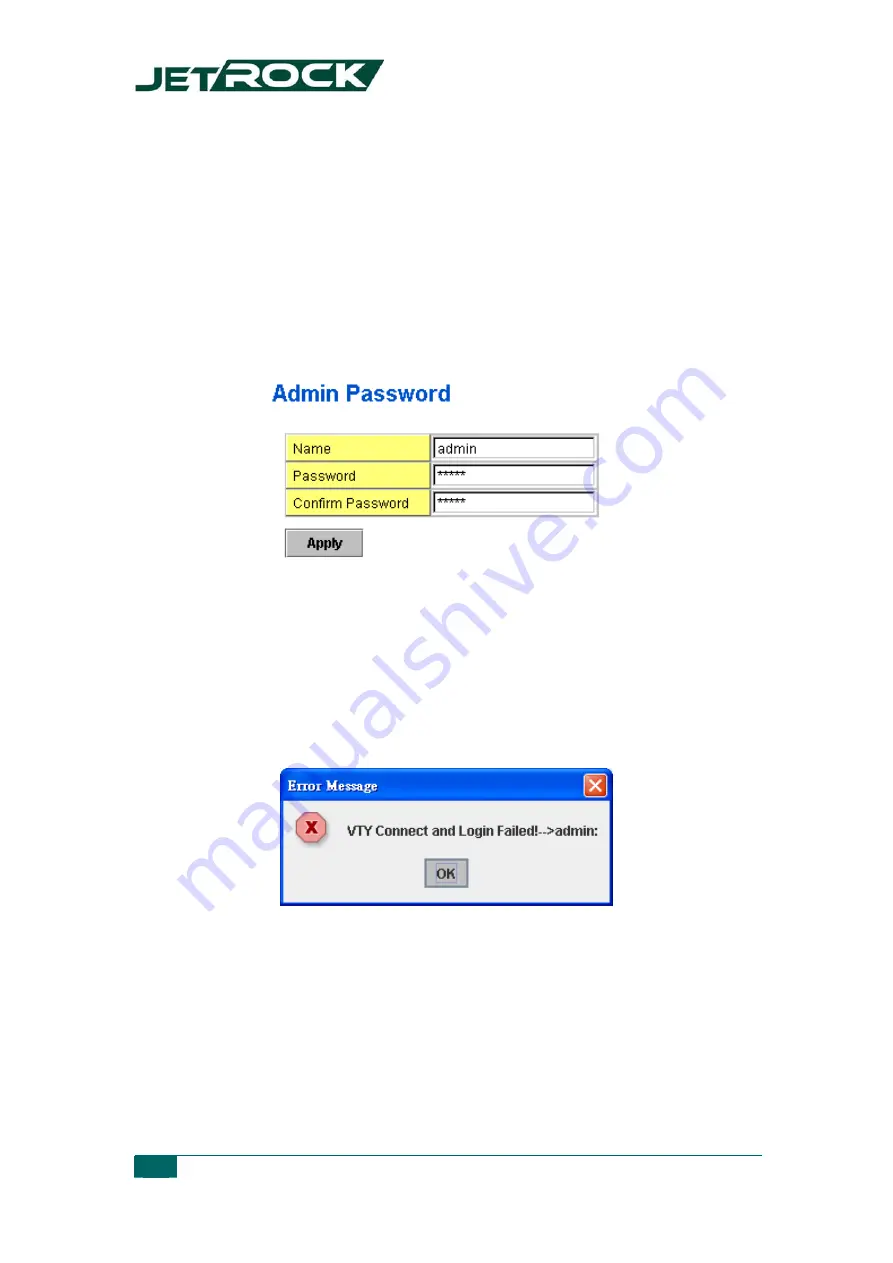 Korenix JetRock Series User Manual Download Page 21