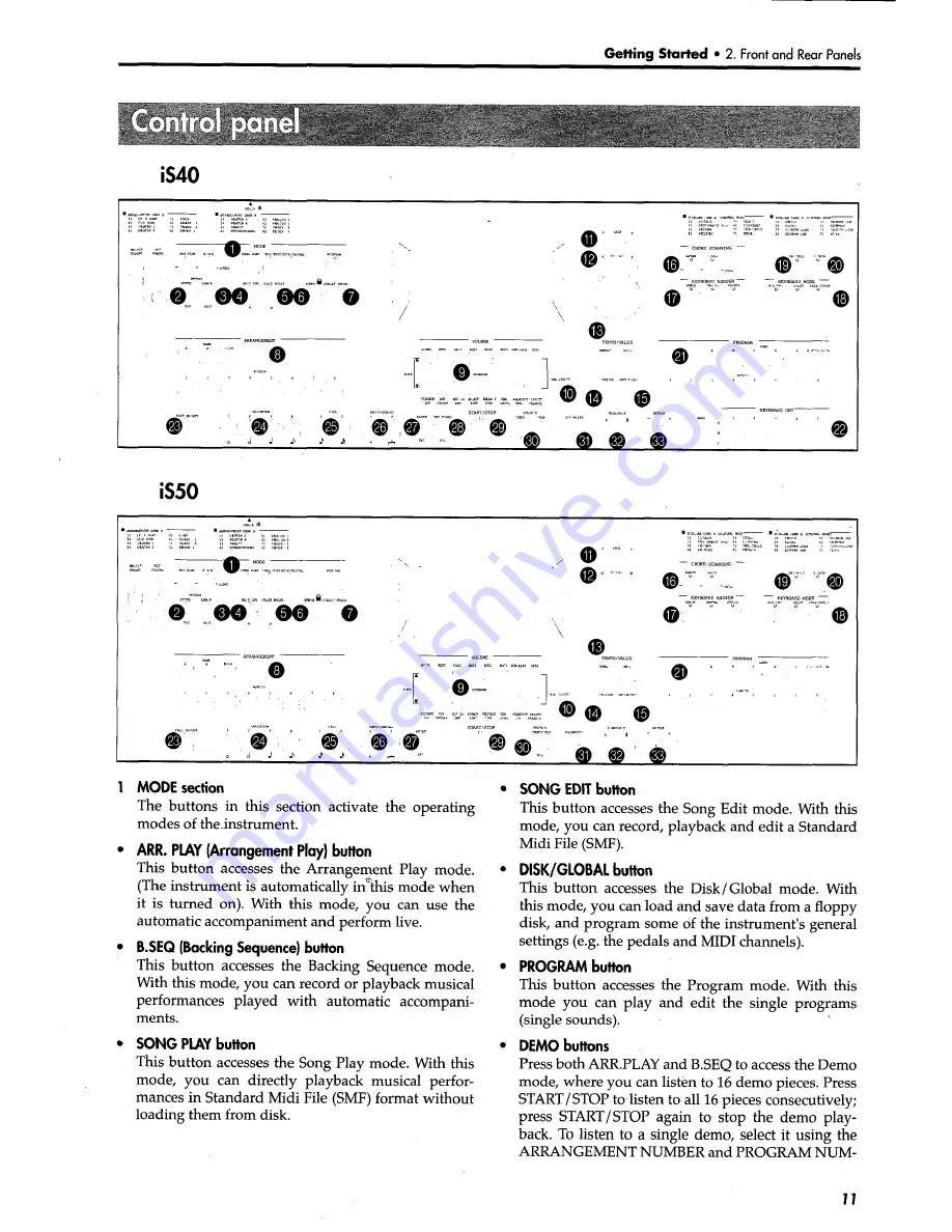 Korg iS50 User Manual Download Page 19