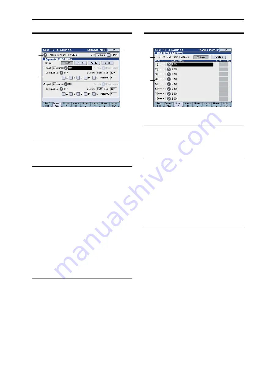 Korg M3 Parameter Manual Download Page 265