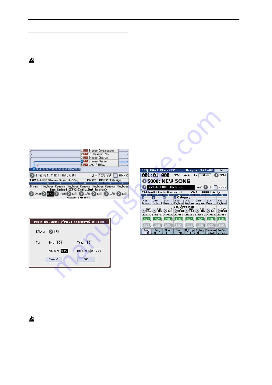 Korg M3 Parameter Manual Download Page 298