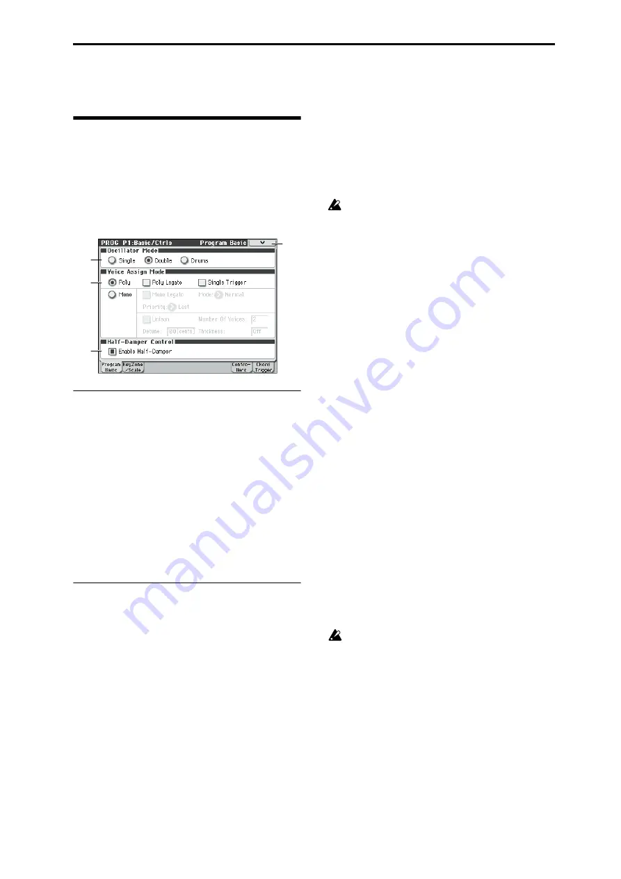 Korg M50-73 Parameter Manual Download Page 23