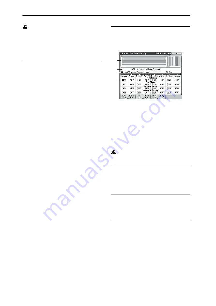 Korg M50-73 Parameter Manual Download Page 108