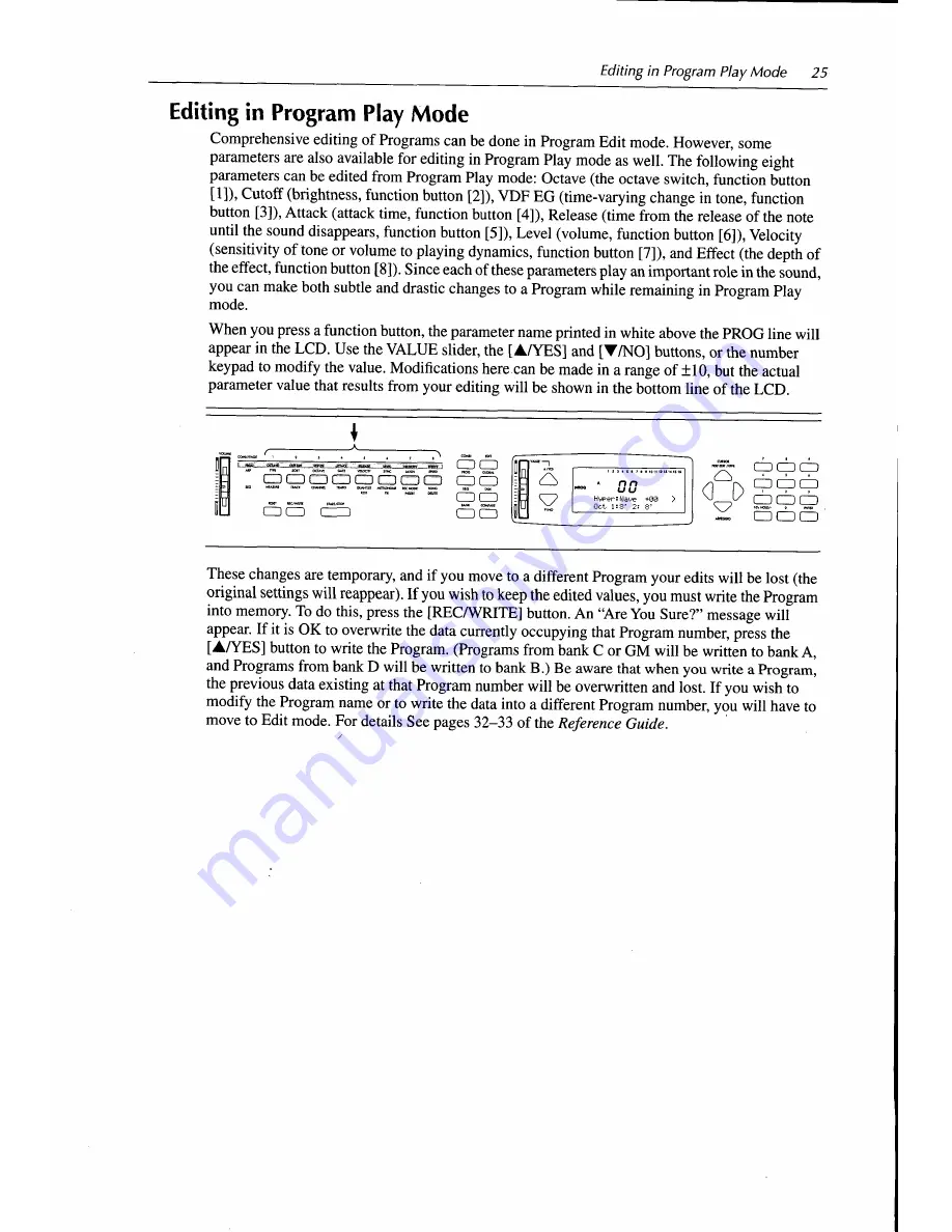 Korg N264 Basic Manual Download Page 31