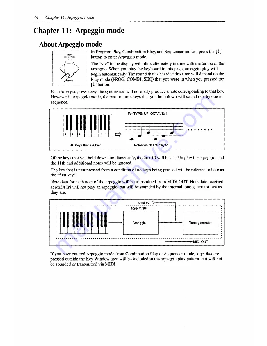 Korg N264 Скачать руководство пользователя страница 50