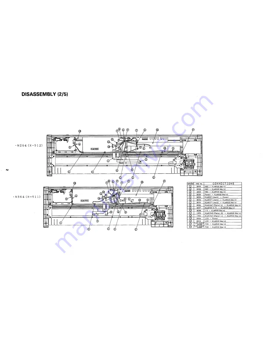 Korg N264 Service Manual Download Page 3