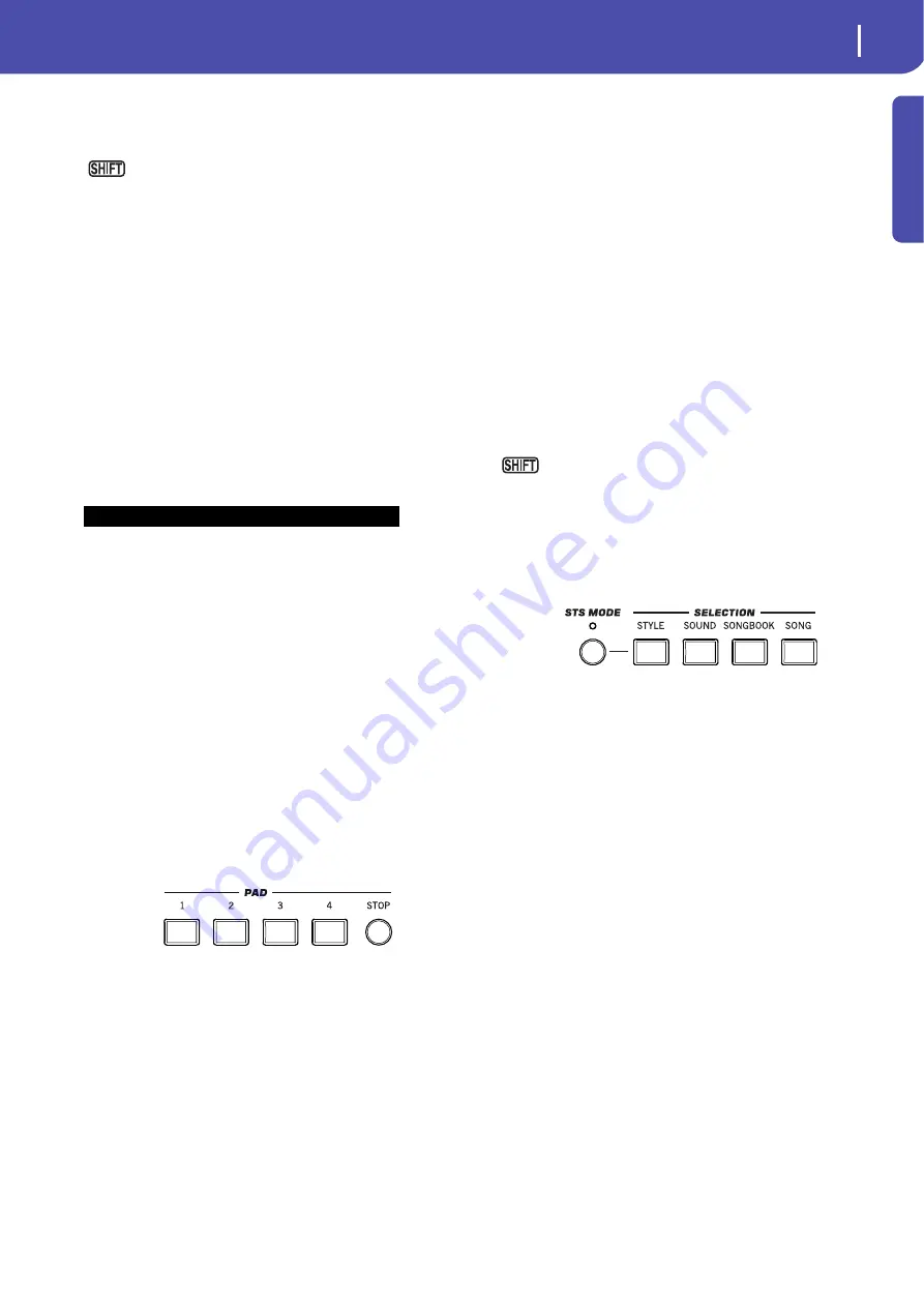 Korg PA 600 Quick Manual Download Page 11