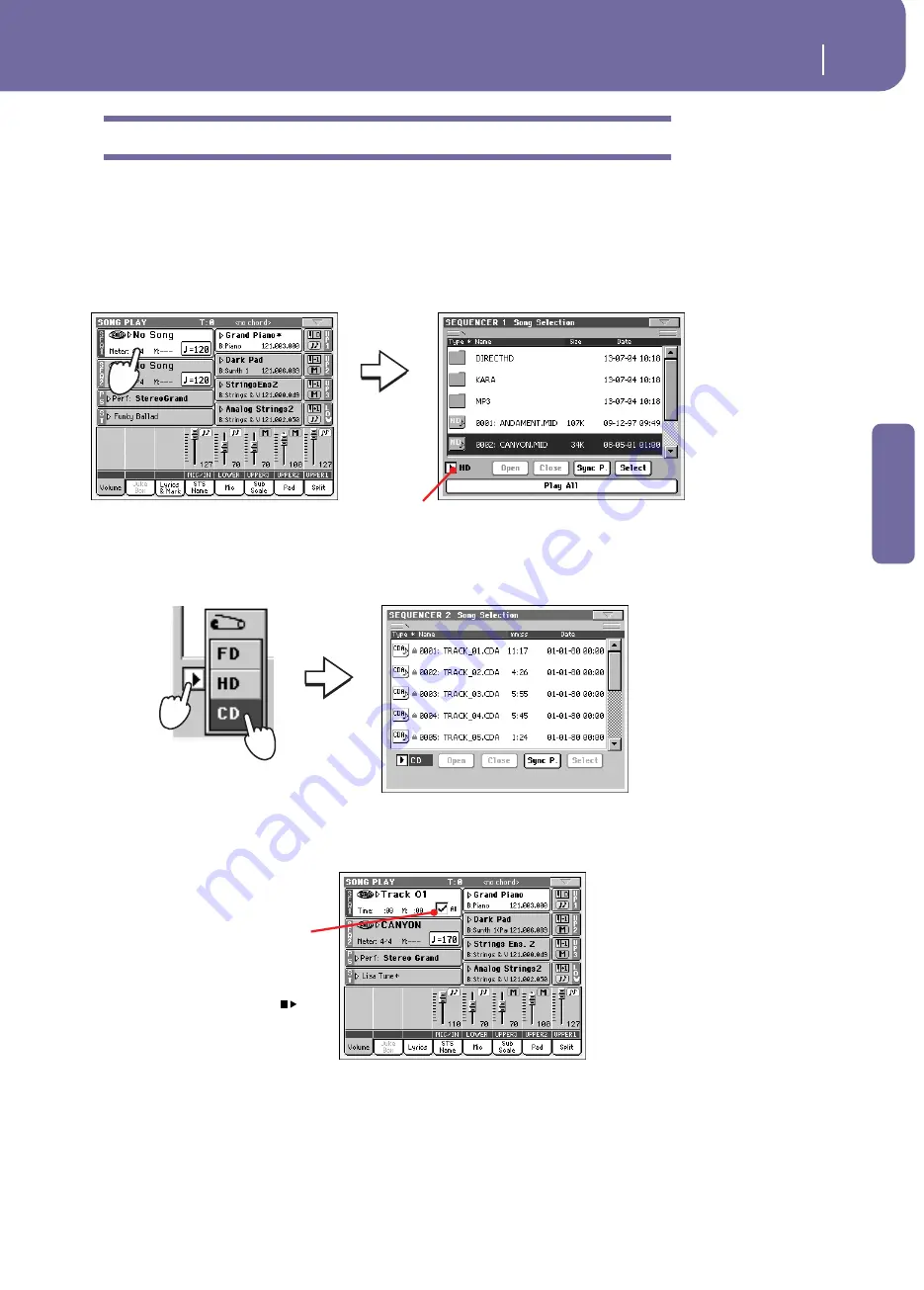 Korg PA1X Скачать руководство пользователя страница 59