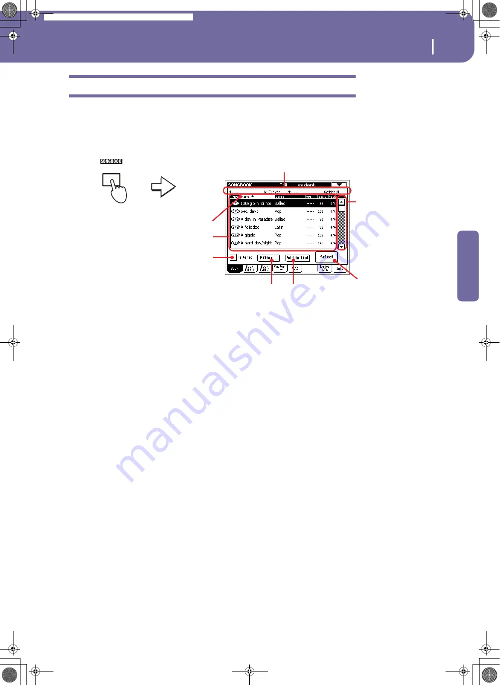 Korg Pa588 User Manual Download Page 65