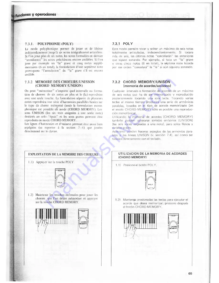 Korg POLY-61 Owner'S Manual Download Page 64