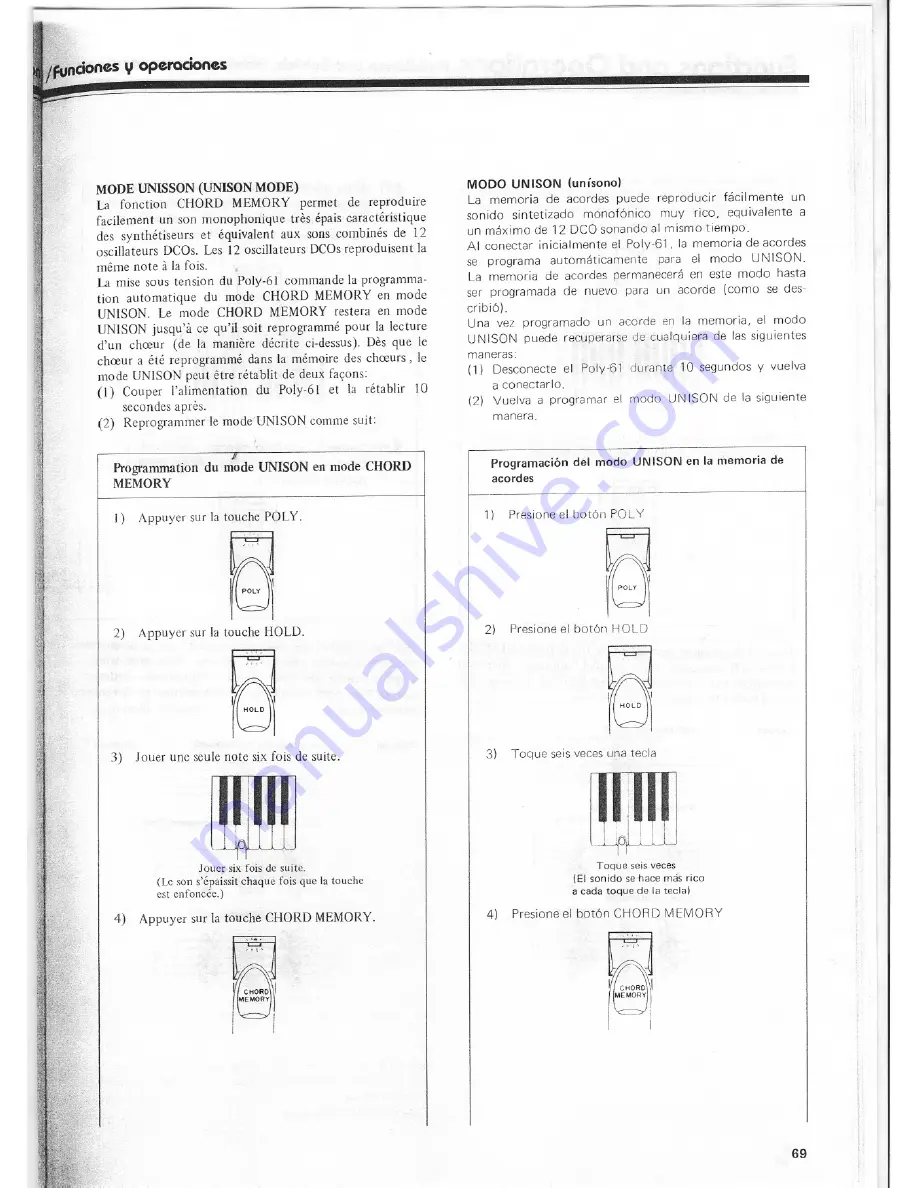 Korg POLY-61 Owner'S Manual Download Page 68